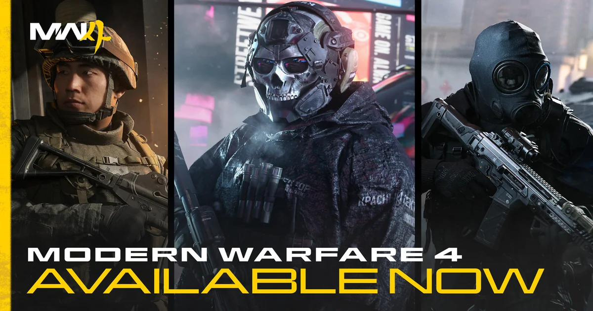 Call of Duty Modern Warfare 4 launch key art from the official live-worldwide blog